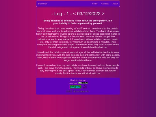 pages/vent/vent-log1 screenshot