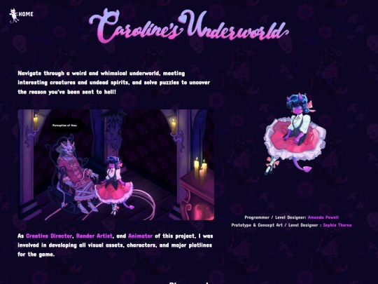carolines_underworld screenshot