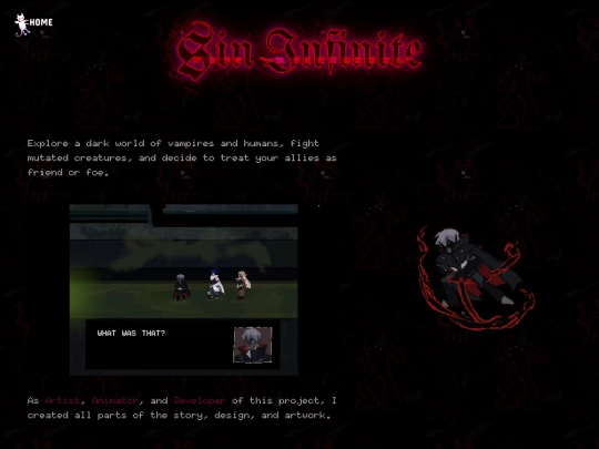 sin_infinite screenshot