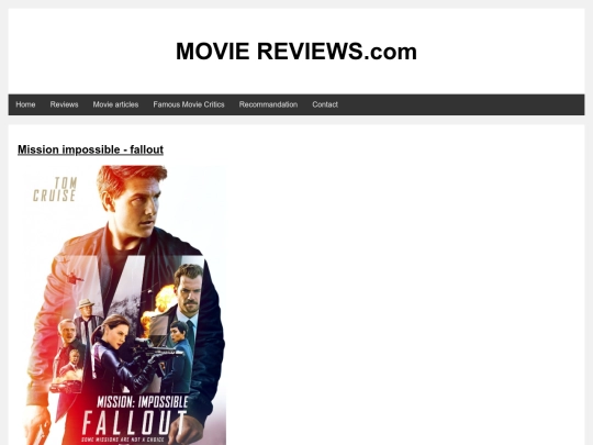 MovieMissionImpossible screenshot