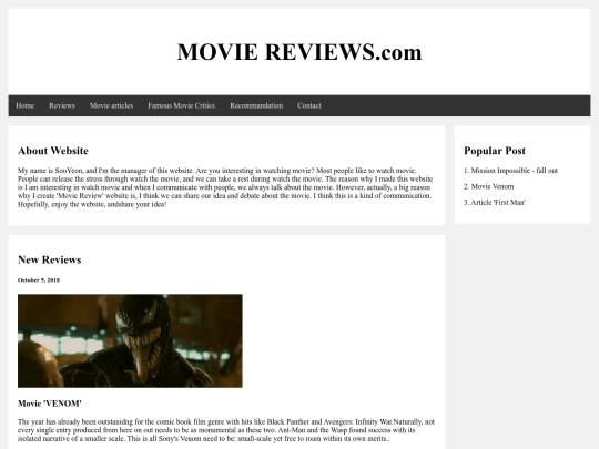 index screenshot