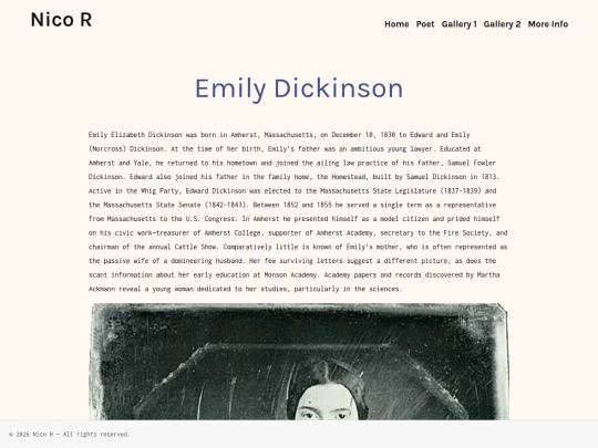 emily/info screenshot