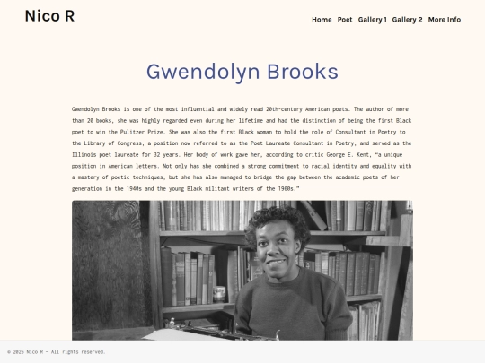 gwendoline/poet screenshot