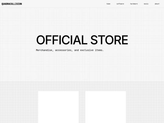 products screenshot