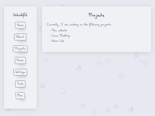 projects screenshot