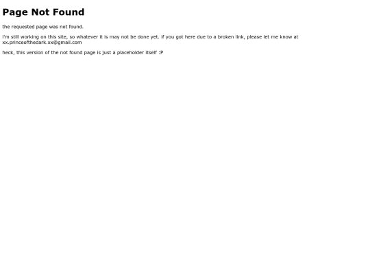 not_found screenshot