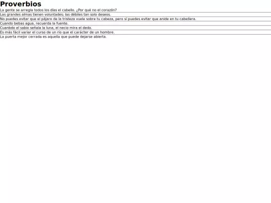 tema03/0304-proverbios screenshot