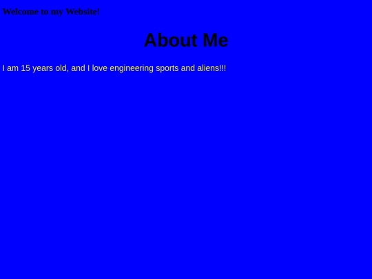 aboutme screenshot