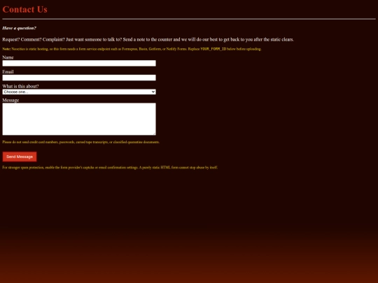 contact screenshot