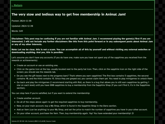 blog/p2 screenshot