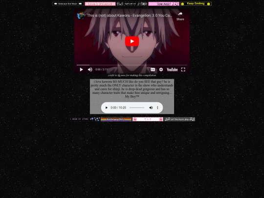 evangelion/kaworu screenshot