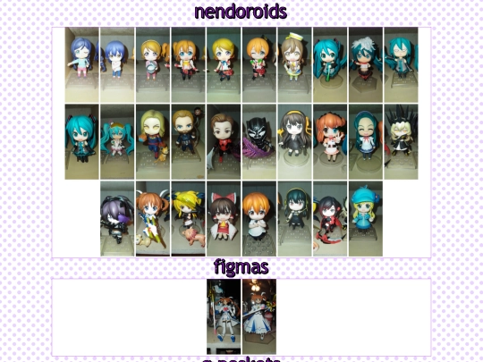 figurines/collection screenshot