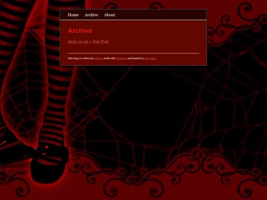 blog/archive screenshot