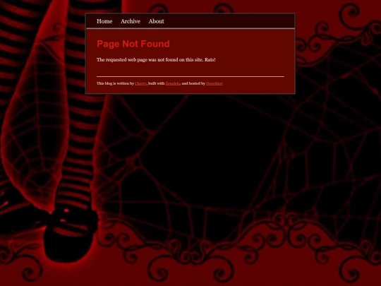 blog/not_found screenshot