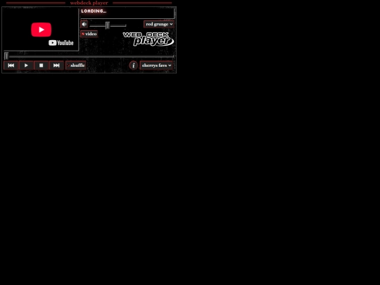 webdeck-player screenshot