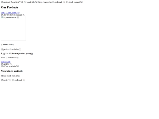 MercyGro/shop screenshot