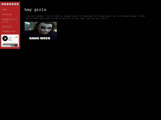 aboutme screenshot