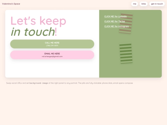 contact screenshot