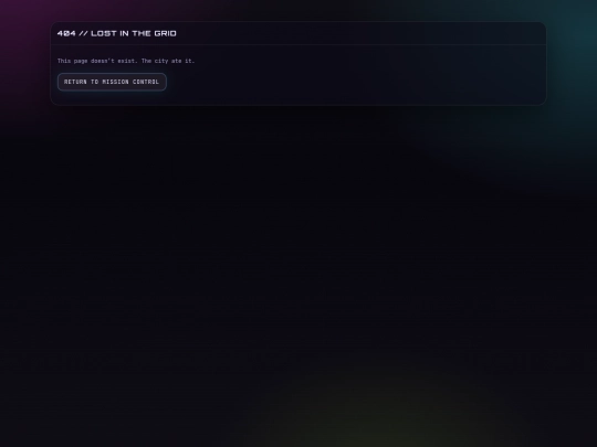 not_found screenshot