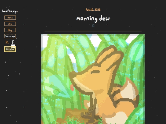 post/daily/2025/morning-dew screenshot