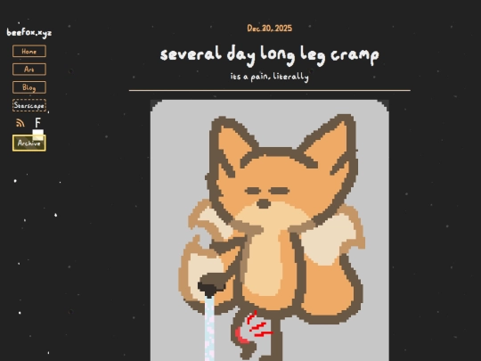 post/daily/2025/several-day-long-leg-cramp screenshot