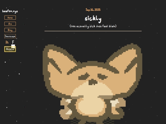 post/daily/2025/sickly screenshot