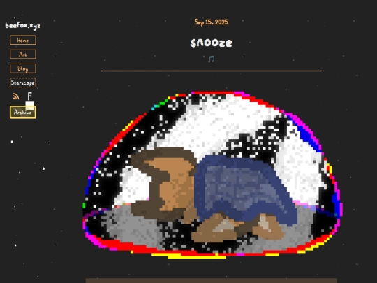 post/daily/2025/snooze screenshot