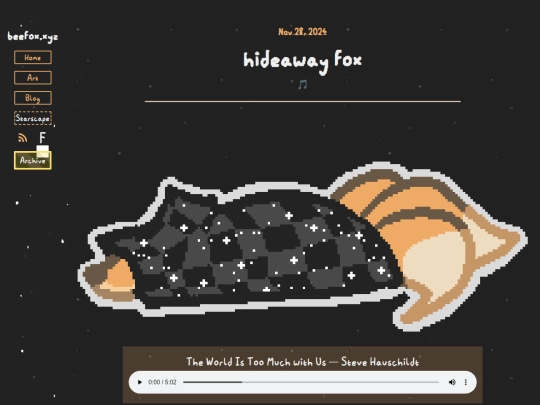 post/daily/hideaway-fox screenshot