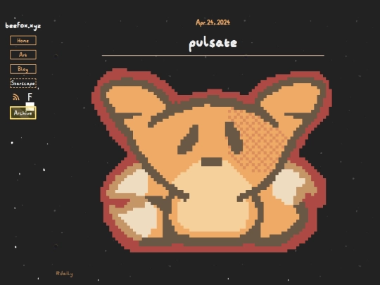 post/daily/pulsate screenshot