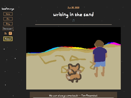 post/daily/writing-in-the-sand screenshot