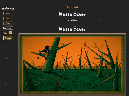 post/review/waste-eater screenshot