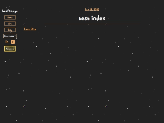 post/test screenshot