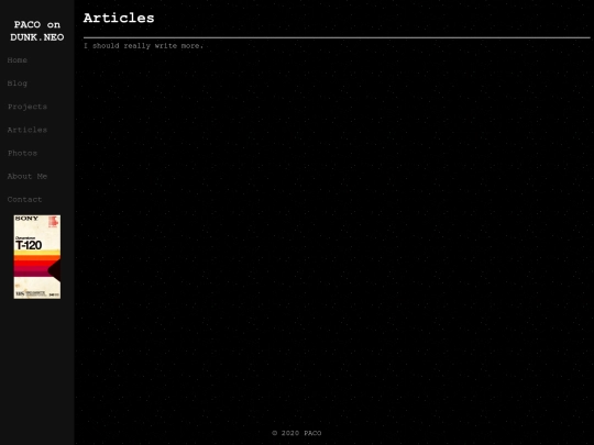 articles screenshot