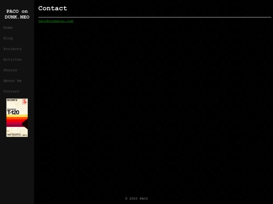 contact screenshot