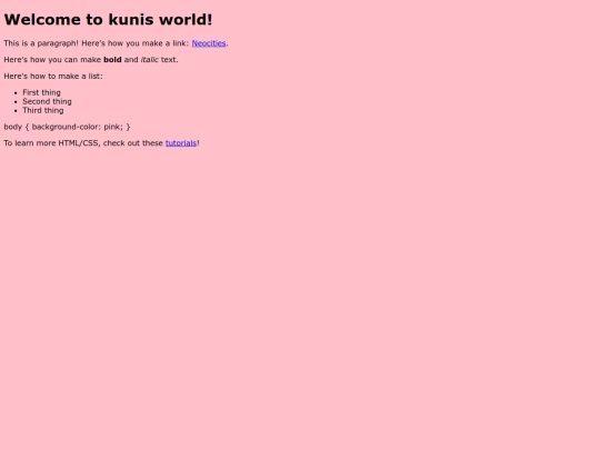 index screenshot