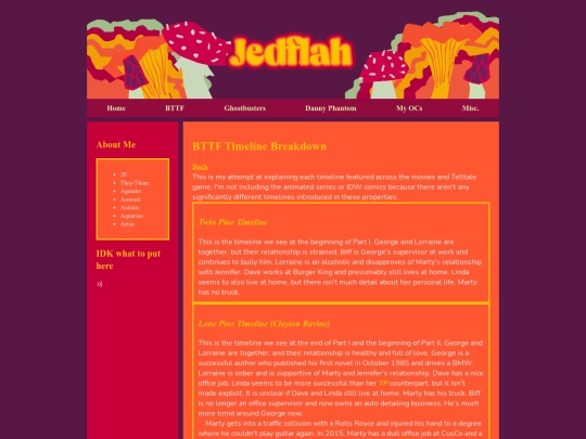 BTTF-Timelines screenshot