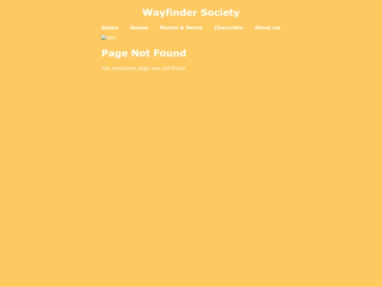 not_found screenshot
