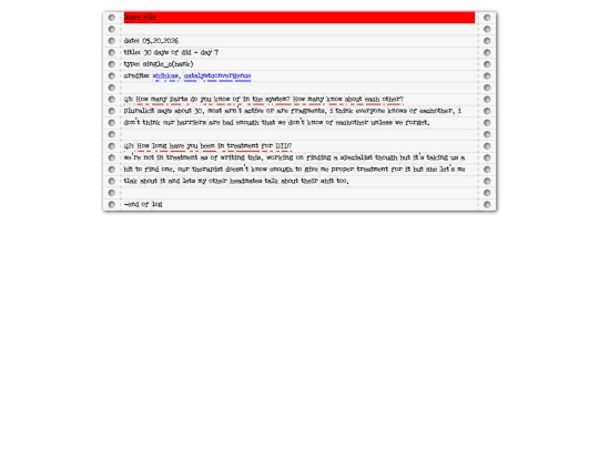blogentries/30did-7 screenshot