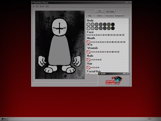gruntdressup screenshot