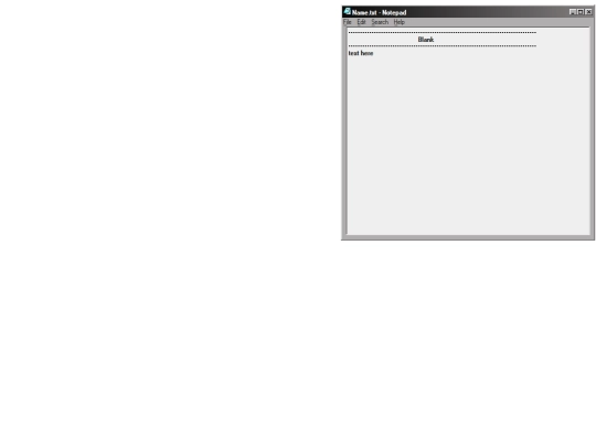 notepadblank screenshot