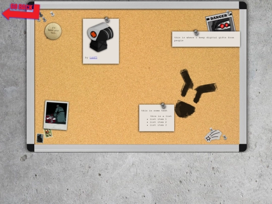 pinboard screenshot