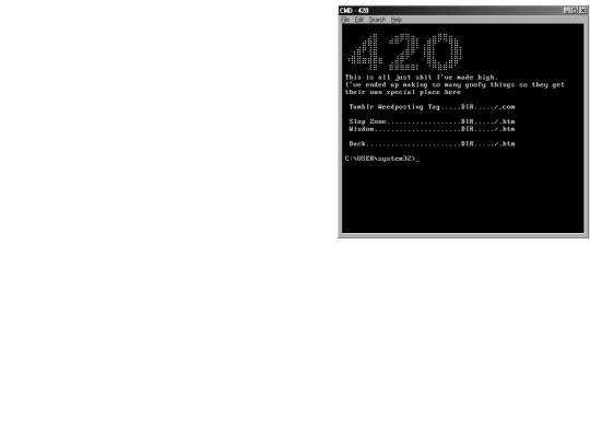 weedposting screenshot