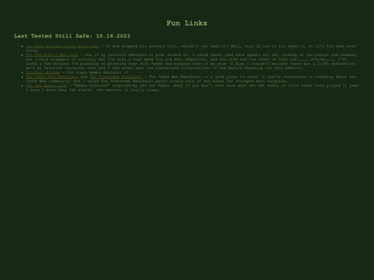 notminelinks screenshot