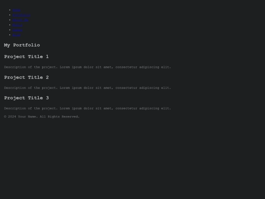 portfolio screenshot