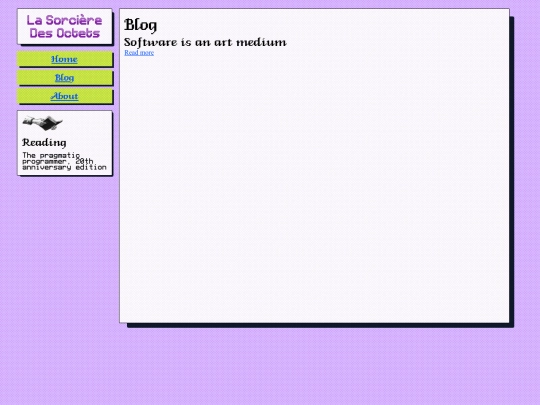 blog screenshot