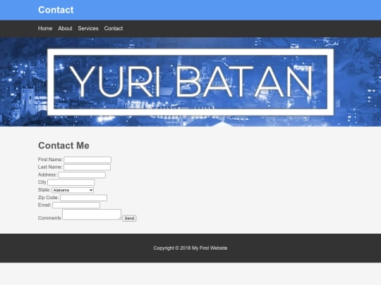 contact screenshot