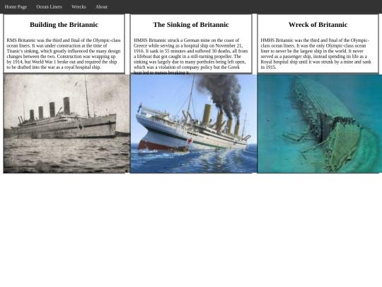 Page2/Britannic screenshot