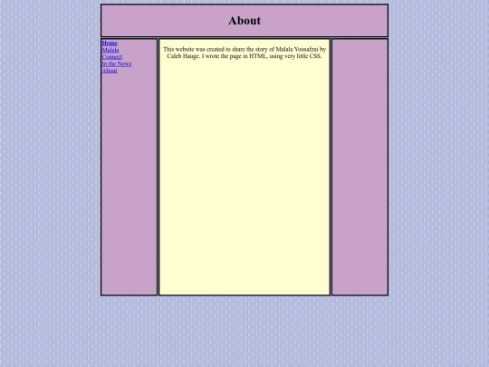 Page5/about screenshot