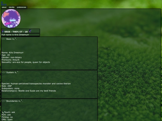 kris screenshot