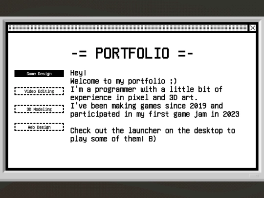 portfolio screenshot